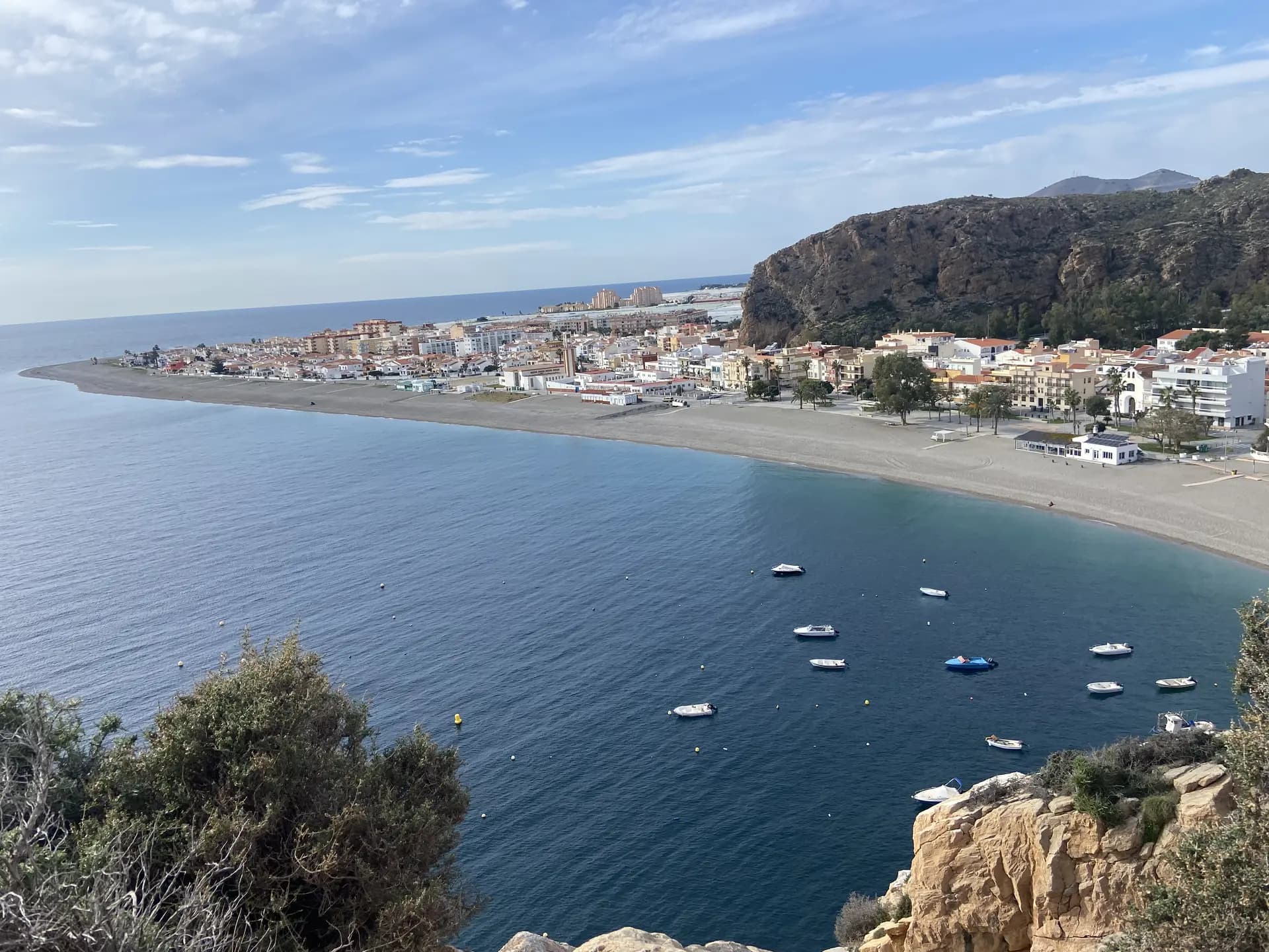 Panorama of Costa Tropical, Andalusia